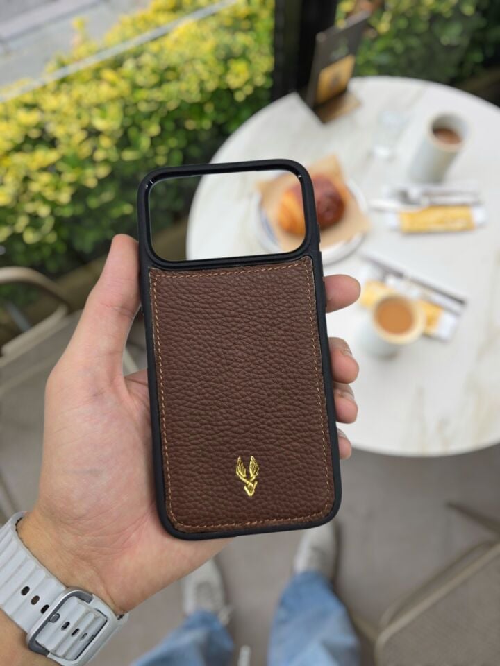İphone 17 PRO Model Uyumlu FINDIK GUTTY Hakiki Deri İsme Özel Ücretsiz Kişiselleştirme Seçeneği İle Kadın Erkek Kullanım premium  Tam Uyumlu Silikon Kılıf Ücretsiz Kargo Visso Leather Geçek Orjinal Dana Derisi