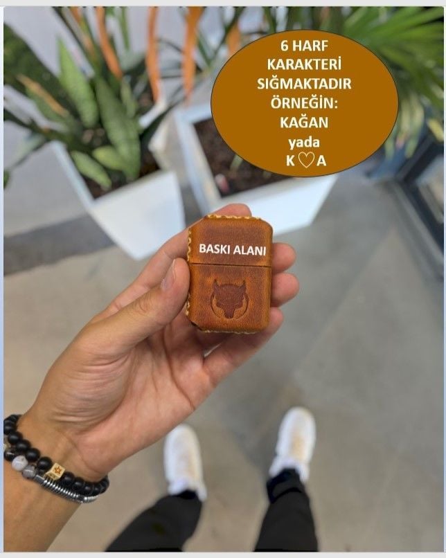 VİSSO Visso 1933 Hakiki Dana Derisi El Yapımı ZİPPO Tarzı Benzinli Çakmak Kılıfı ve Zippo Tarzı Çakmak K. YEŞİL   KAMPANYALI