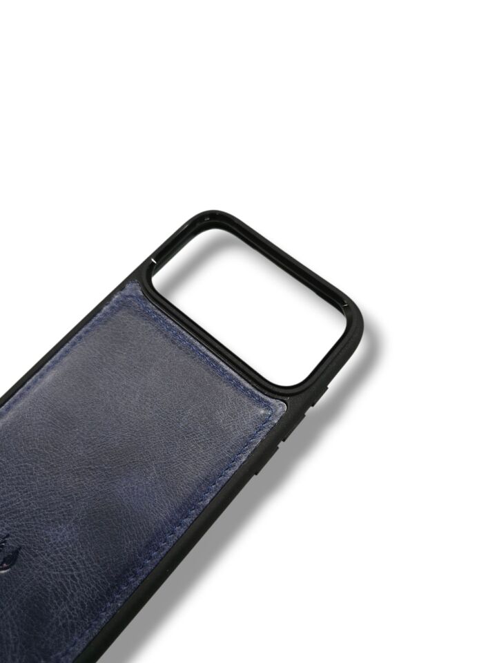 İphone 17 PRO MAX Model Uyumlu LACİVERT CRAYZ Hakiki Deri İsme Özel Ücretsiz Kişiselleştirme Seçeneği İle Kadın Erkek Kullanım premium  Tam Uyumlu Silikon Kılıf Ücretsiz Kargo Visso Leather Geçek Orjinal Dana Derisi