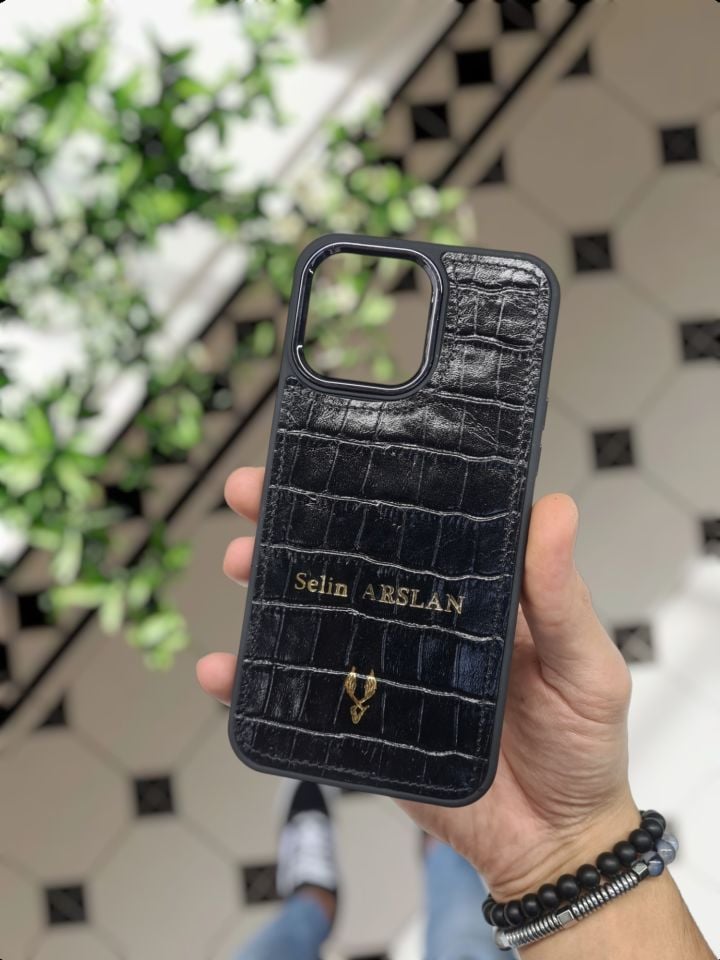 VİSSO 660 HAKİKİ DERİ ÇANTA İSME ÖZEL GÜÇLÜ MIKNATISLI KİLİT AKORDİYON YELPAZE KARTLIK CÜZDAN ERKEK KADIN MODELİ SİYAH Croco + Anahtarlık+ kılıf + Pasaport Kılıf