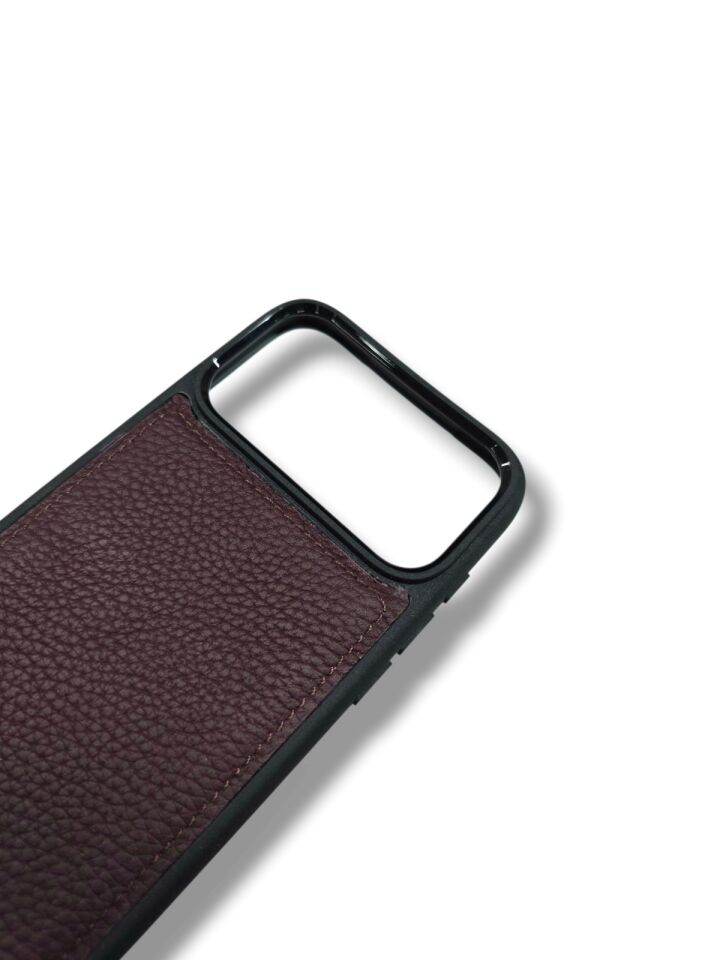 İphone 17 PRO MAX Model Uyumlu MÜRDÜM GUTTY Hakiki Deri İsme Özel Ücretsiz Kişiselleştirme Seçeneği İle Kadın Erkek Kullanım premium  Tam Uyumlu Silikon Kılıf Ücretsiz Kargo Visso Leather Geçek Orjinal Dana Derisi