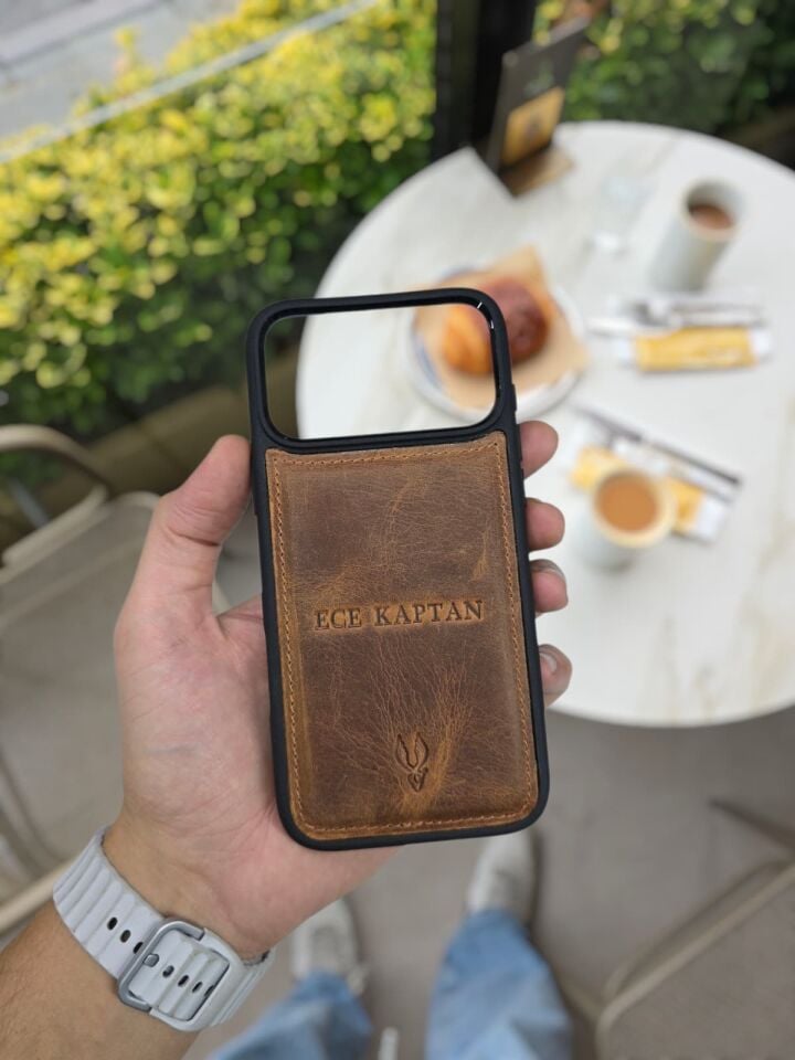 İphone 17 PRO MAX Model Uyumlu FINDIK MATRİX Hakiki Deri İsme Özel Ücretsiz Kişiselleştirme Seçeneği İle Kadın Erkek Kullanım premium  Tam Uyumlu Silikon Kılıf Ücretsiz Kargo Visso Leather Geçek Orjinal Dana Derisi