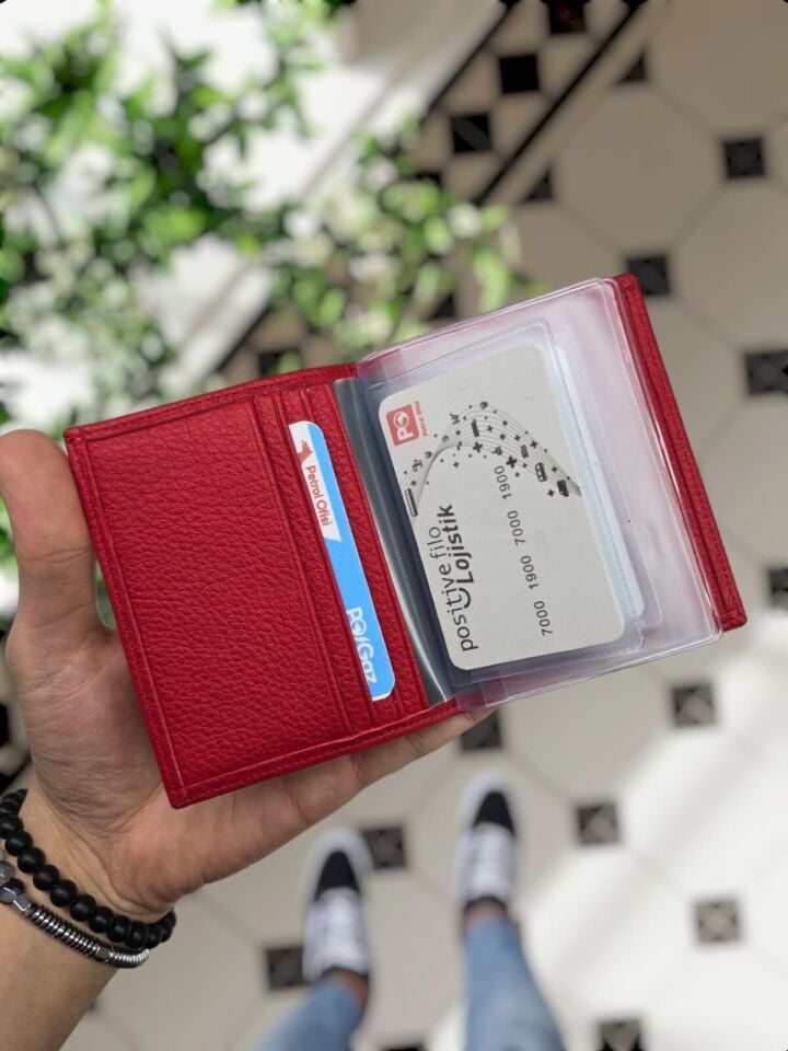 Peugeot VİSSO 1904 Hakiki Deri Araç Ruhsat Kılıfı İsme Özel Çanta Erkek Kadın Modeli PEUGEOT Kırmızı Ve Anahtarlık