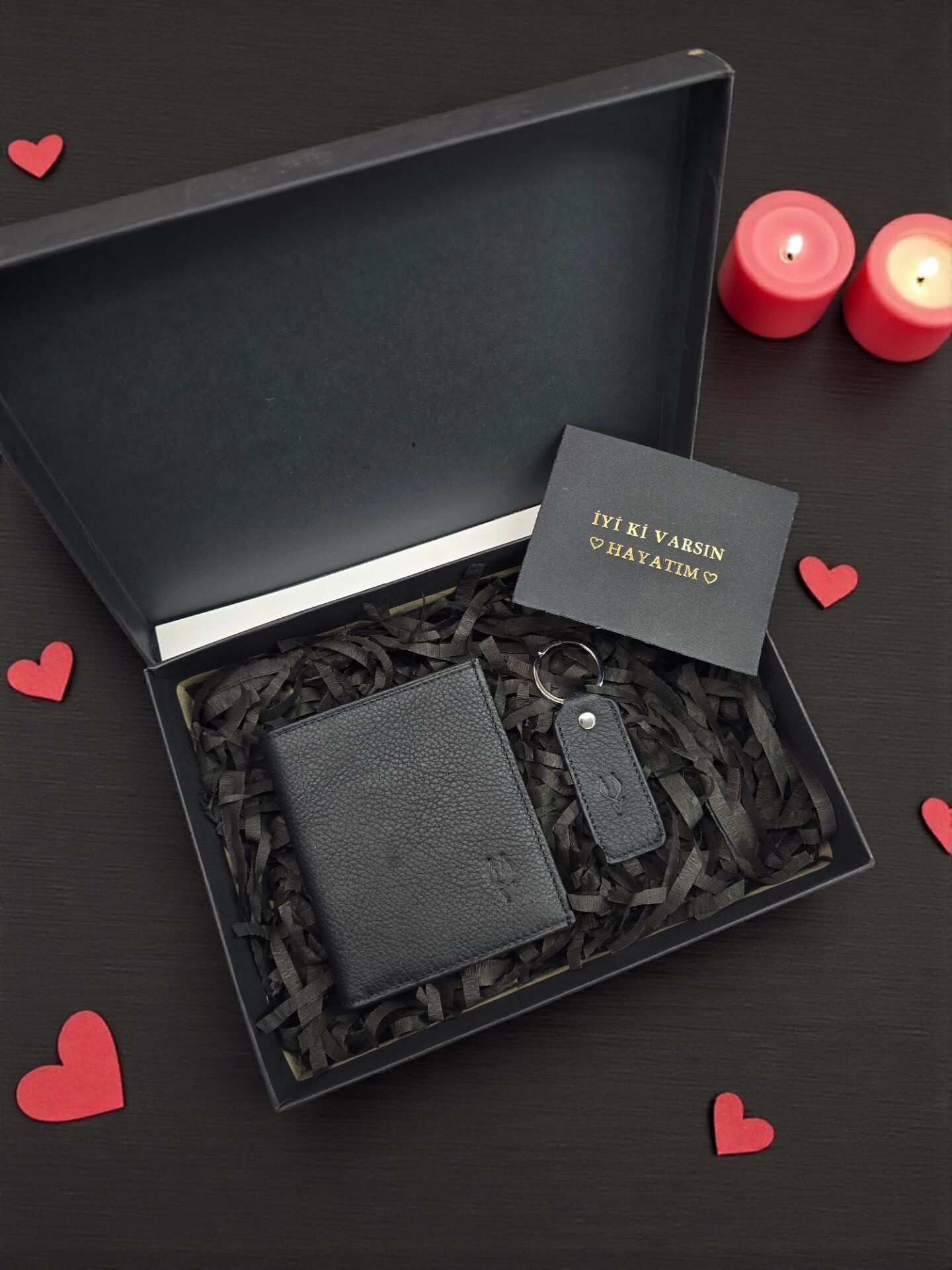 Sevgili VİSSO 111 CEPLİ SİYAH HAKİKİ DERİ ÇANTA İSME ÖZEL BOZUK PARA CEPLİ FERMUARLI ÇITÇITLI KADIN ERKEK CÜZDAN BAY + Anahtarlık + Set Kutu