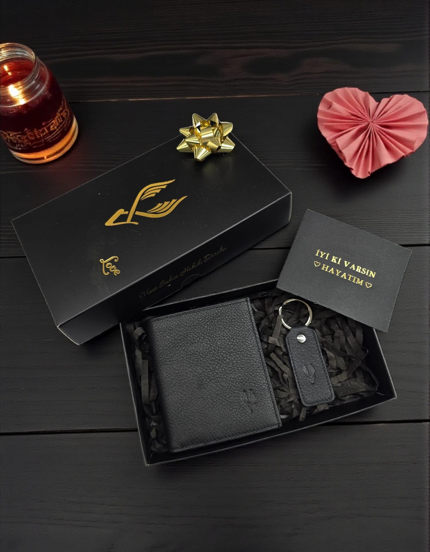 Sevgili VİSSO 111 CEPLİ SİYAH HAKİKİ DERİ ÇANTA İSME ÖZEL BOZUK PARA CEPLİ FERMUARLI ÇITÇITLI KADIN ERKEK CÜZDAN BAY + Anahtarlık