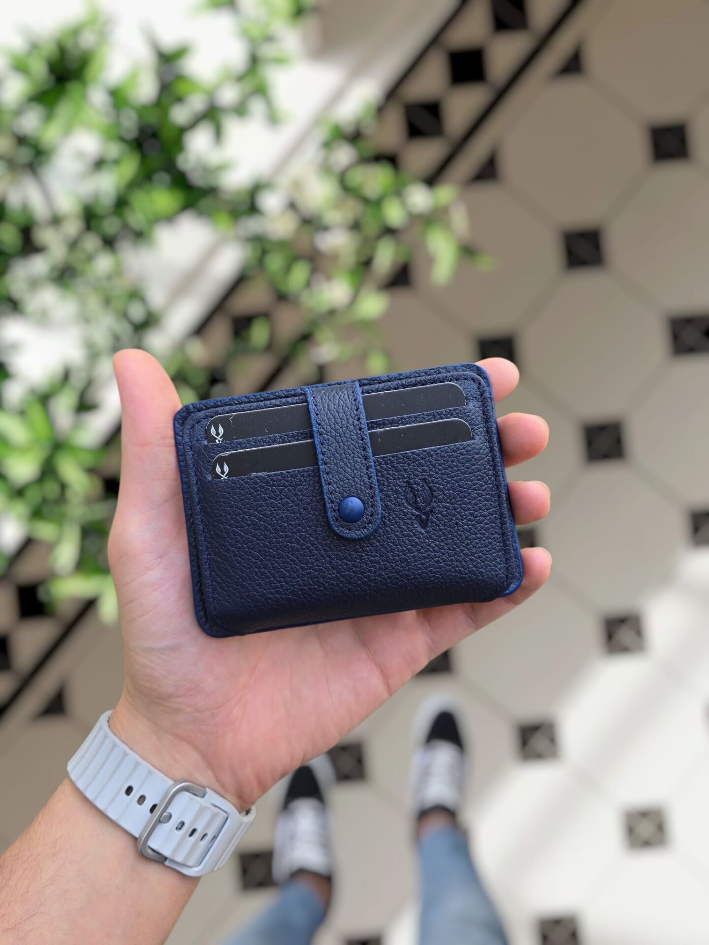 VİSSO 8600 LACİVERT NAPA Hakiki Deri Çıtçıtlı Akordeon Kartlık Akordeon Kimlik Bölmeli Kişiye İsme Özel Bay Bayan Çanta LACİVERT RENK TANITIM FİYATI