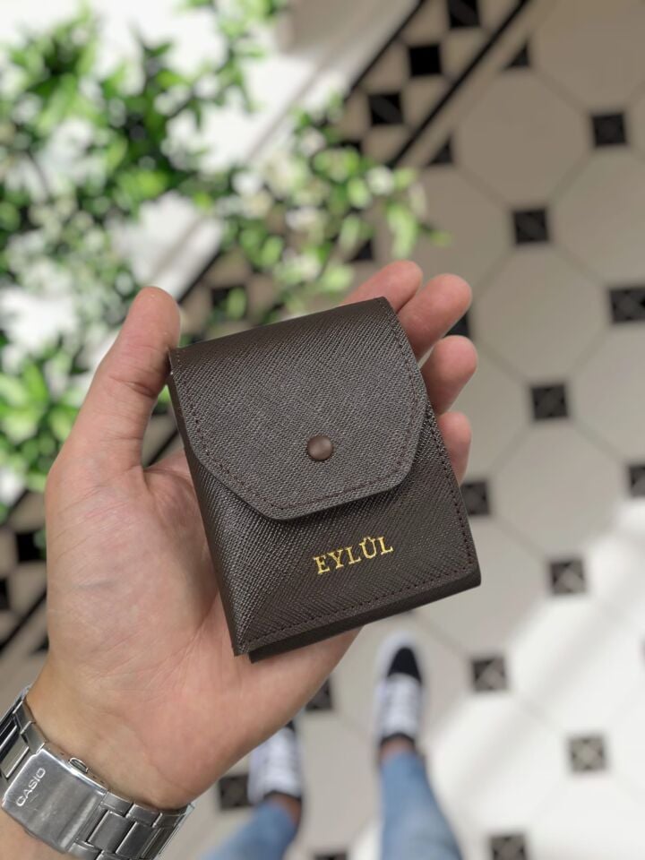 Visso 571 Hakiki Deri Efsane Trend Model Çok Para Konan Cüzdan Unisex Kartlık Çıtçıtlı En Çok Tercih Edilen Model KAHVERENGİ PRD