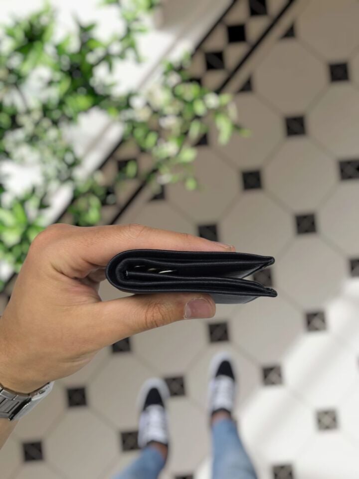 VİSSO 362 Kişiye Özel İsim Yazılı Hakiki Deri Minimalist Fonksiyonel  Cüzdan – Kişiselleştirilebilir Tasarım  - Özel Hediye Kutulu