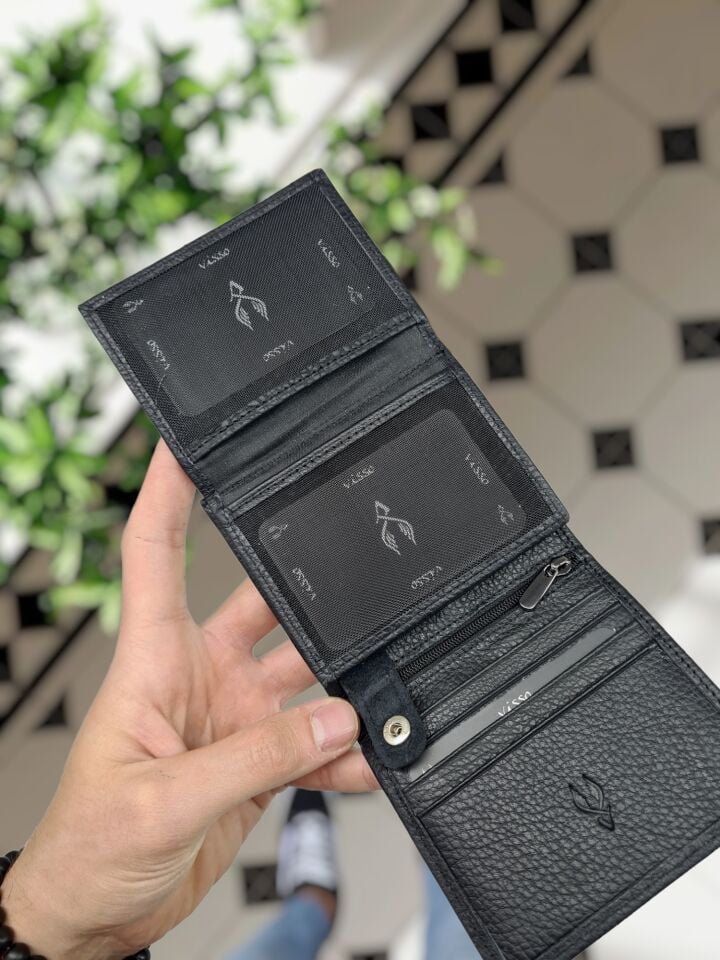 VİSSO 114 SET CÜZDAN VE ANAHTARLIK  , – İSME ÖZEL HAKİKİ DERİ siyah gutty ERKEK KADIN CÜZDAN VE DERİ ANAHTARLIK – KALİTELİ VE ŞIK