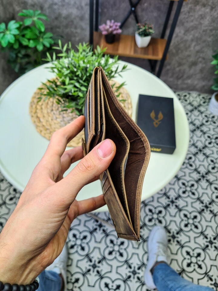 VİSSO 114 HAKİKİ DERİ Kişiye Özel Cüzdan ÇANTA 114 KM + ANAHTARLIK