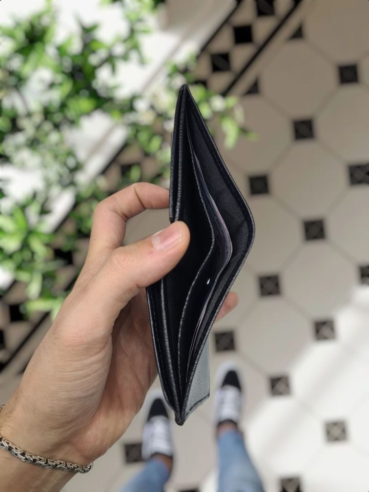 VİSSO 1131 HAKİKİ DERİ İSME ÖZEL BEKÇİ ROZETLİ KAĞIT PARA VE KİMLİK BÖLMELİ ERKEK VE KADIN CÜZDAN