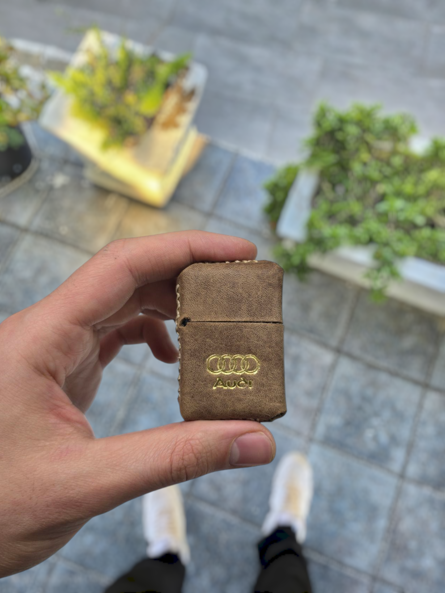 VİSSO Visso 1933 Hakiki Dana Derisi El Yapımı ZİPPO Tarzı Benzinli Çakmak Kılıfı ve Zippo Tarzı Çakmak  A. FINDIK CRAYZ AUDİ