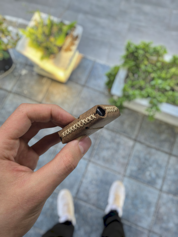 VİSSO Visso 1933 Hakiki Dana Derisi El Yapımı ZİPPO Tarzı Benzinli Çakmak Kılıfı ve Zippo Tarzı Çakmak  A. FINDIK CRAYZ MERCEDES